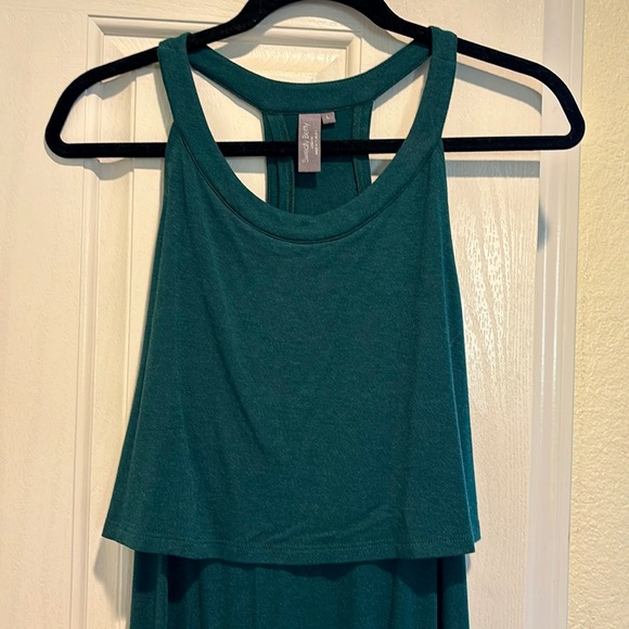 Sweaty Betty Holistic cut out jersey maxi dress in teal, size Large - Picture 3 of 5